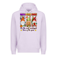 Lilac hallothanksmas its the most wonderful time of the Premium Hoodie - texasbilliewilder