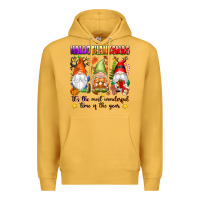 Mustard hallothanksmas its the most wonderful time of the Premium Hoodie - texasbilliewilder