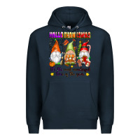 Navy hallothanksmas its the most wonderful time of the Premium Hoodie - texasbilliewilder