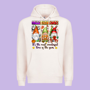 Hallothanksmas Its The Most Wonderful Time Of The Premium Hoodie Designed By Texasbilliewilder