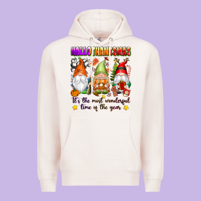 Hallothanksmas Its The Most Wonderful Time Of The Premium Hoodie Designed By Texasbilliewilder