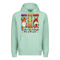 Seafoam hallothanksmas its the most wonderful time of the Premium Hoodie - texasbilliewilder