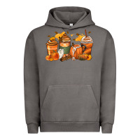 Pigment Tornado pumpkin spice latte coffee cups Urban Hoodie - Zillion Design Studio