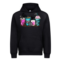 Black motocross coffee cups Urban Hoodie - Zillion Design Studio