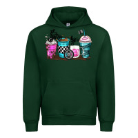 Forest Green motocross coffee cups Urban Hoodie - Zillion Design Studio