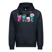 Navy motocross coffee cups Urban Hoodie - Zillion Design Studio