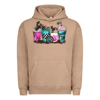 Pigment Burro motocross coffee cups Urban Hoodie - Zillion Design Studio