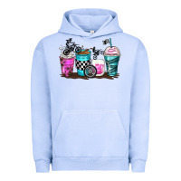Pigment Grape Ice motocross coffee cups Urban Hoodie - Zillion Design Studio