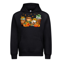 Foreset Green fall coffee cups Urban Hoodie - Zillion Design Studio