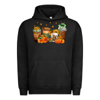 Pigment Black fall coffee cups Urban Hoodie - Zillion Design Studio