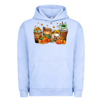 Pigment Grape Ice fall coffee cups Urban Hoodie - Zillion Design Studio