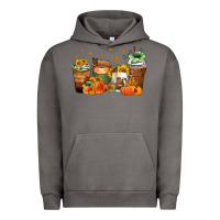 Pigment Tornado fall coffee cups Urban Hoodie - Zillion Design Studio