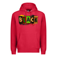 Cardinal Black juneteenth Premium Hoodie - Zillion Design Studio
