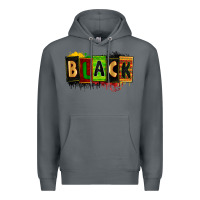 Rock Black juneteenth Premium Hoodie - Zillion Design Studio