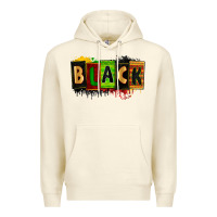Sandshell Black juneteenth Premium Hoodie - Zillion Design Studio