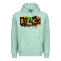 Seafoam Black juneteenth Premium Hoodie - Zillion Design Studio