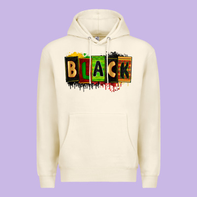 Black Juneteenth Premium Hoodie Designed By Zillion Design Studio