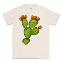 Natural cactus Classic Tee - BarkalooDesign