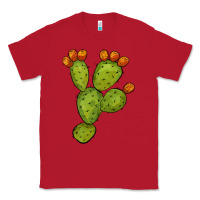 Red cactus Classic Tee - BarkalooDesign