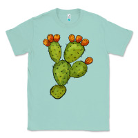 Seafoam cactus Classic Tee - BarkalooDesign
