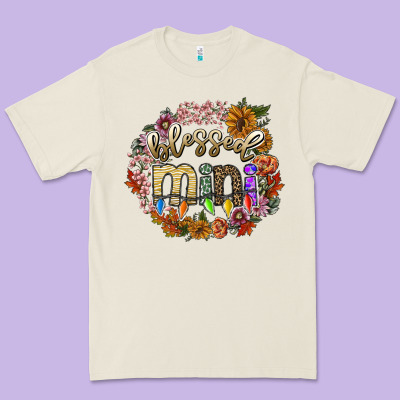 Blessed Mini Premium Tee Designed By Sublimationcraftshop
