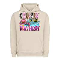 Pigment French Oak Cruisin' for my birthday Urban Hoodie - texasbilliewilder
