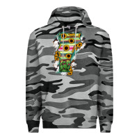 Slate Camo Vermont State Map Premium Hoodie - RanaPortraitStore