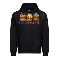 Black hallothanksmas cupcakes Urban Hoodie - texasbilliewilder