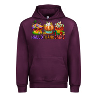 Mauve Wine hallothanksmas cupcakes Urban Hoodie - texasbilliewilder