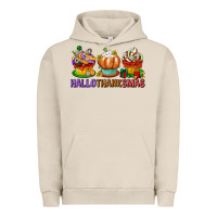 Pigment French Oak hallothanksmas cupcakes Urban Hoodie - texasbilliewilder
