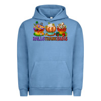 Pigment Pebble Blue hallothanksmas cupcakes Urban Hoodie - texasbilliewilder