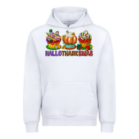 White hallothanksmas cupcakes Urban Hoodie - texasbilliewilder