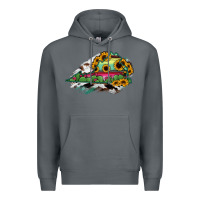 Rock Virginia State Map Premium Hoodie - RanaPortraitStore