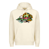 Sandshell Virginia State Map Premium Hoodie - RanaPortraitStore
