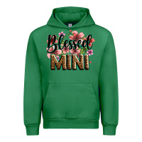 Emerald flowers blessed mini Urban Hoodie - Zillion Design Studio