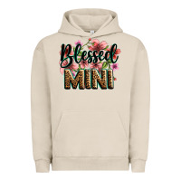 Pigment French Oak flowers blessed mini Urban Hoodie - Zillion Design Studio