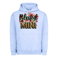 Pigment Grape Ice flowers blessed mini Urban Hoodie - Zillion Design Studio