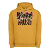 Pigment Peanut Butter flowers blessed mini Urban Hoodie - Zillion Design Studio