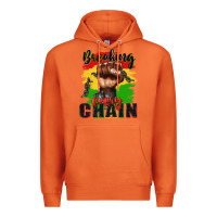 Carrot Breaking every chain juneteenth Premium Hoodie - Zillion Design Studio