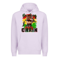 Lilac Breaking every chain juneteenth Premium Hoodie - Zillion Design Studio