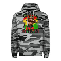 Slate Camo Breaking every chain juneteenth Premium Hoodie - Zillion Design Studio