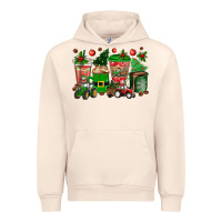 Sandshell christmas tractor coffee cups Urban Hoodie - texasbilliewilder