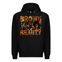Black brown skin beauty Premium Hoodie - Zillion Design Studio