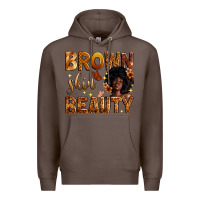Coffee brown skin beauty Premium Hoodie - Zillion Design Studio