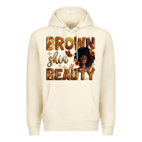 Sandshell brown skin beauty Premium Hoodie - Zillion Design Studio