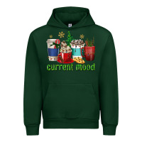 Forest Green coffee cups current mood Urban Hoodie - texasbilliewilder