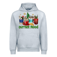 Heather Grey coffee cups current mood Urban Hoodie - texasbilliewilder
