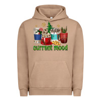 Pigment Burro coffee cups current mood Urban Hoodie - texasbilliewilder