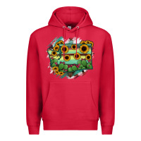 Cardinal washingTon State Map Premium Hoodie - RanaPortraitStore