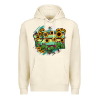 Sandshell washingTon State Map Premium Hoodie - RanaPortraitStore